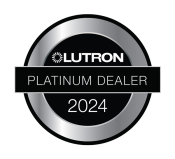 Lutron Platinum Dealer Badge